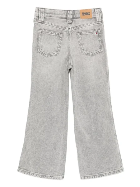 Dětské džíny Tommy Hilfiger šedé