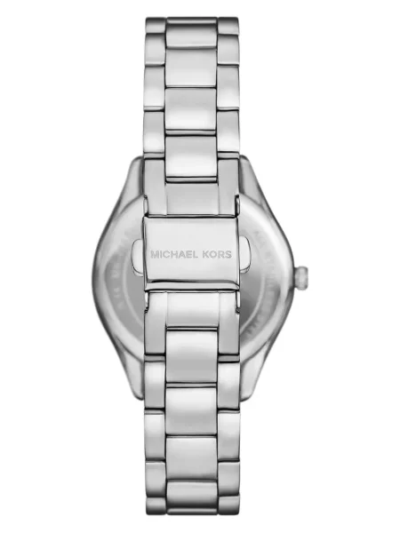 Michael Kors zegarek naszyjnik i kolczyki LAURYN srebrny
