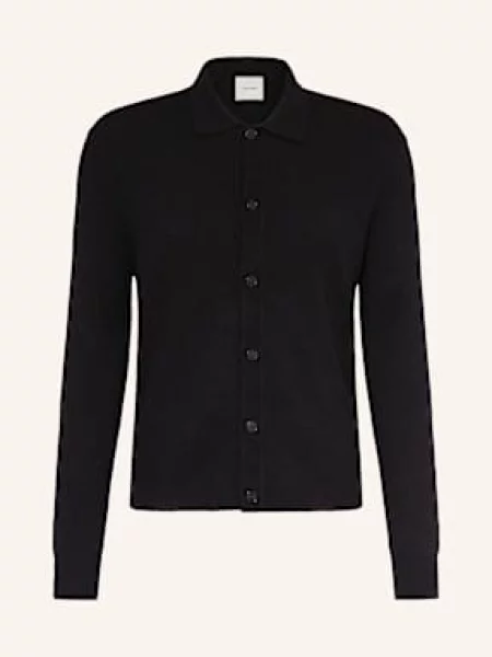 Calvin Klein Kardigan Z Materiału Bouclé schwarz czarny