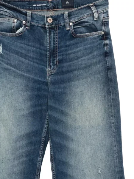 Blugi largi Ag Jeans albastru