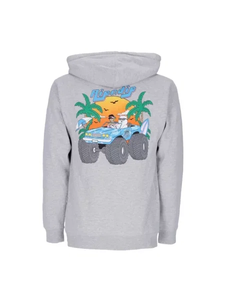 Bluza z kapturem Ripndip szara