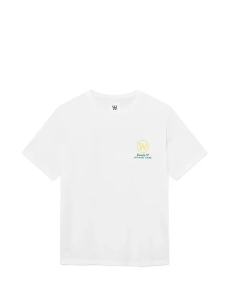 Tricou Wood Wood cu imagine alb