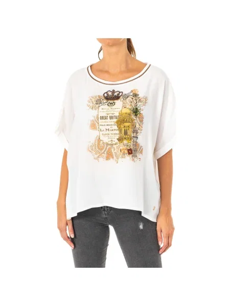 Tricou La Martina alb