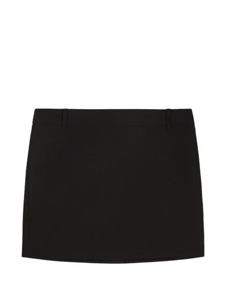 Fusta mini Patrizia Pepe cu autograf negru