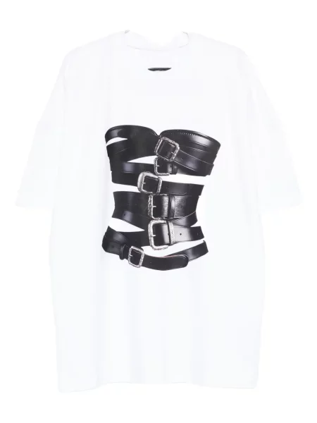Tricou Hamza cu imagine alb