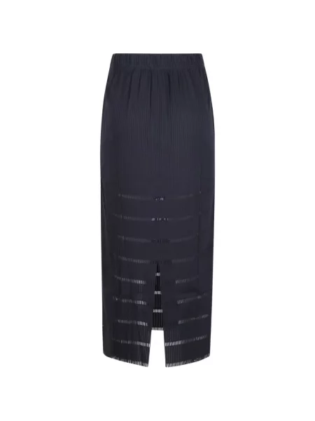 Миди пола Pleats Please Issey Miyake синьо