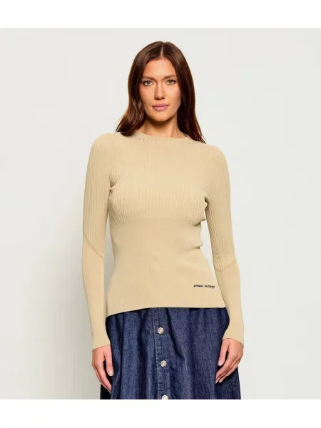 Armani Exchange Pulover bej