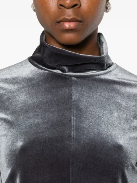 Tricou Forte_forte de catifea negru