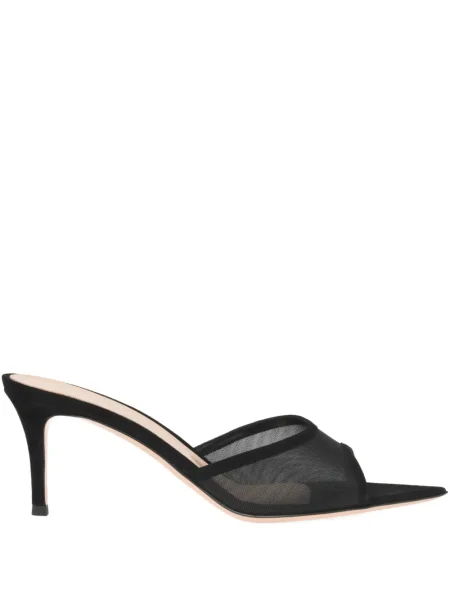 Papuci tip mules Gianvito Rossi negru