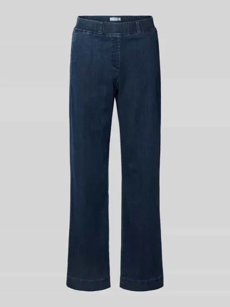 Jeansy o rozkloszowanym kroju z elastycznym pasem model ‘Pam’ Raphaela By Brax