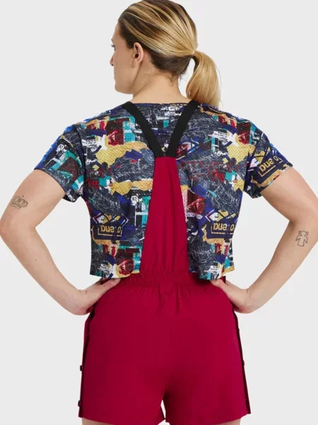 Комбинезон Arena бордовый