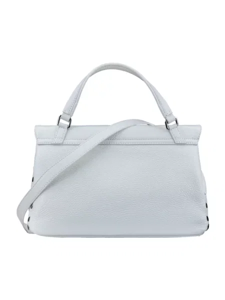 Mała torebka skórzana Zanellato beżowa