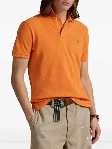 Krátký kostkovaná kšiltovka Polo Ralph Lauren s potiskem zelená