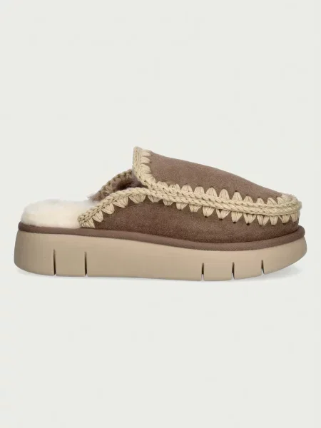 Pantofi Mou din piele gri