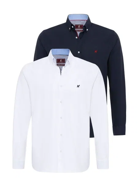 Williot Košulja Matías morsko plava bijela