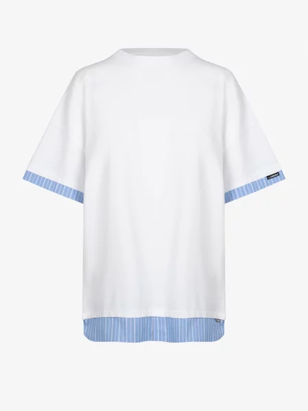 FEMSSY Tričko DUA T-SHIRT WHITE' bílá