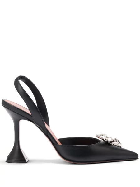 Pantofi cu toc Amina Muaddi negru