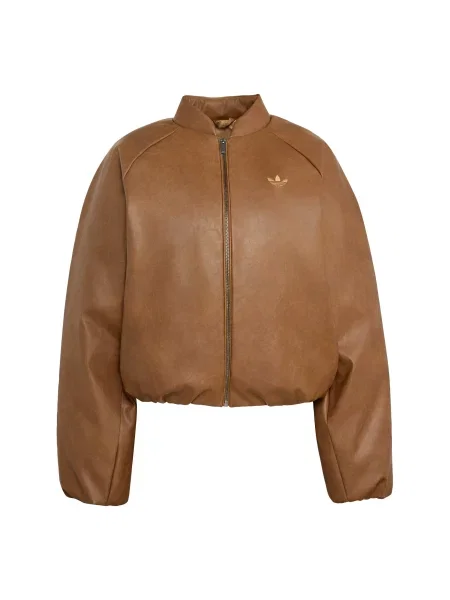 Jachetă adidas SST Cropped Jacket Brown Desert S maro