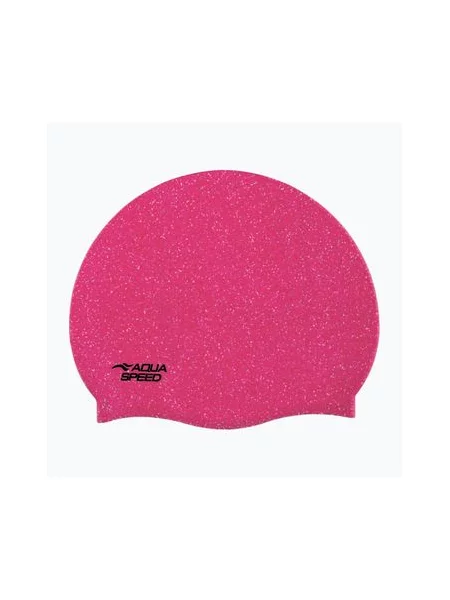 Шапочка для плавання AQUA-SPEED Reco рожева