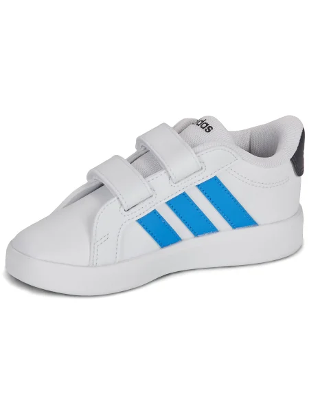 ADIDAS SPORTSWEAR Rövid szárú sportcipők Grand Court királykék / fekete fehér