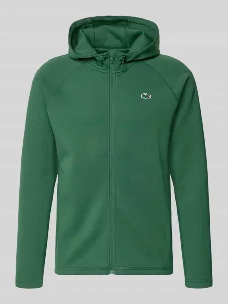 Bluza rozpinana o kroju regular fit z dodatkiem bawełny Lacoste Sport