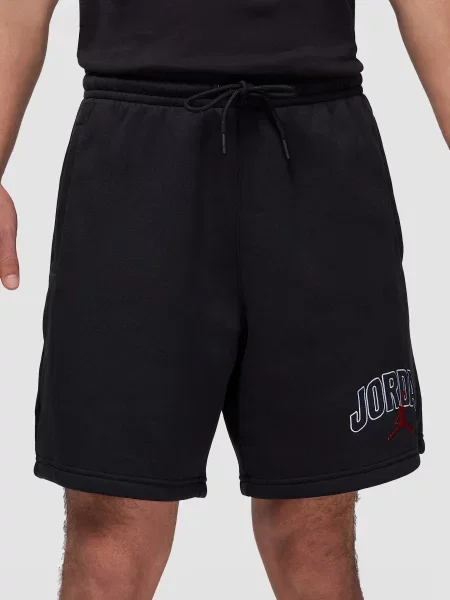 Флисовые шорты Jordan черные