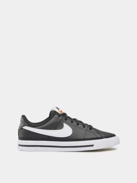 Дитячі Кеди низькі NIKE COURT LEGACY шкіра/текстиль чорний