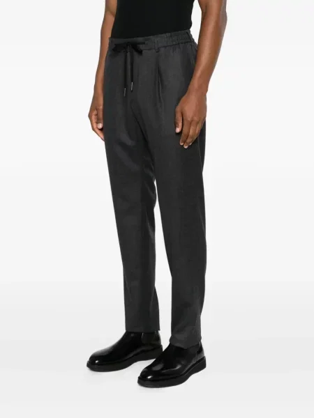 Pantaloni Tagliatore plisate gri