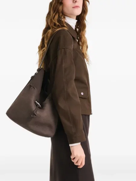 Geantă Longchamp maro