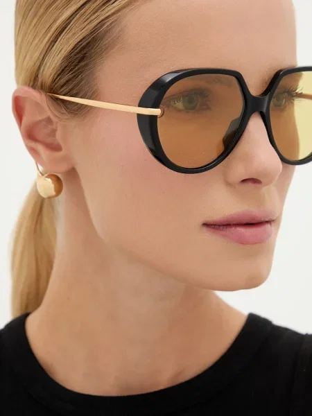 Bottega Veneta napszemüveg fekete