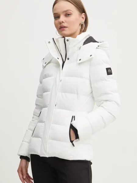 MOOSE KNUCKLES kurtka puchowa zimowa biały