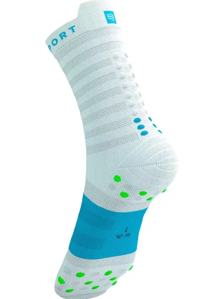 Носки Compressport для бега белые