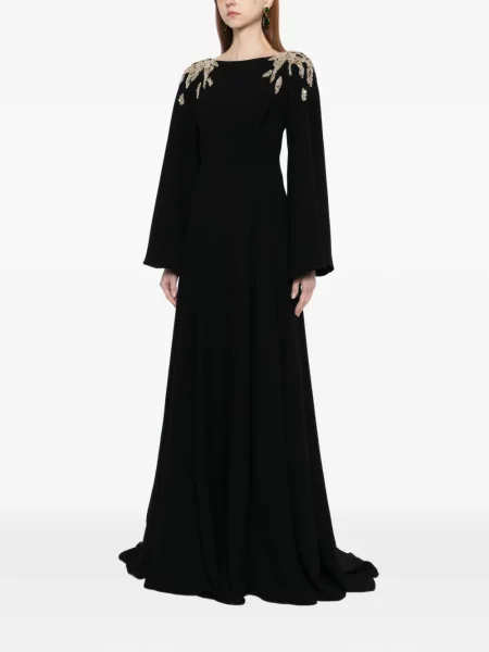 Rochie Saiid Kobeisy din crep negru