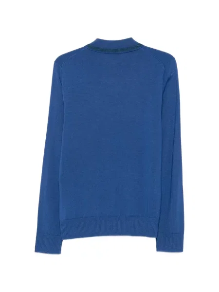 Lung tricou polo Ps Paul Smith albastru