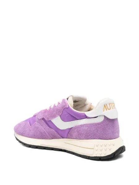 Sneakerși Autry din piele de căprioară violet