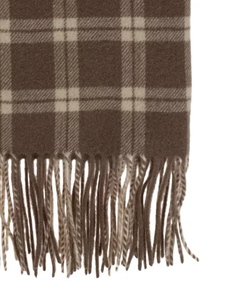 Fular By Malene Birger în carouri maro