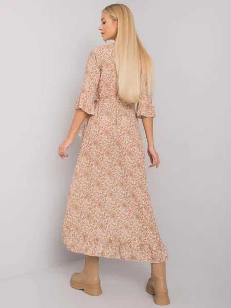 Rochie Fashionhunters de costum bej