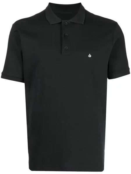 Polo Rag & Bone cu broderie negru