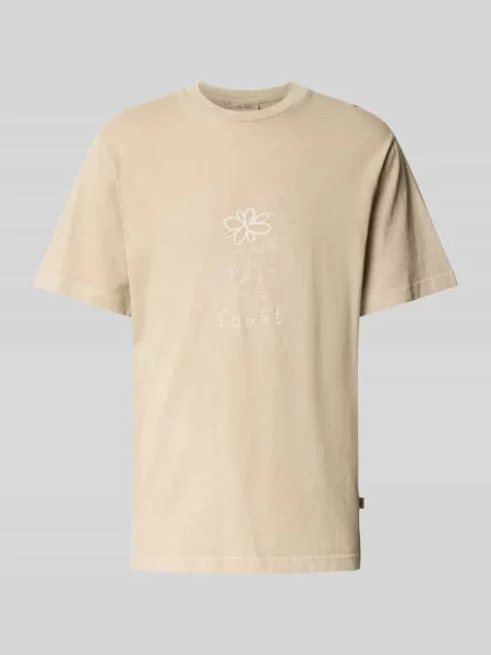 T-shirt z bawełny organicznej Forét
