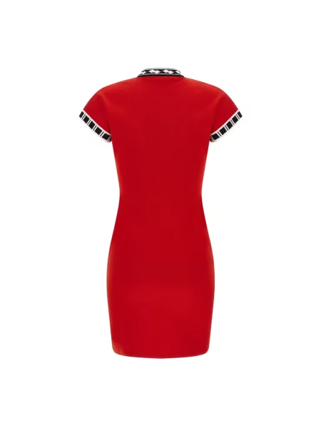 Sukienka mini Versace czerwona