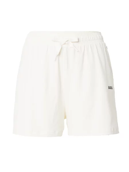 BOSS Black Pantaloni de pijama negru alb