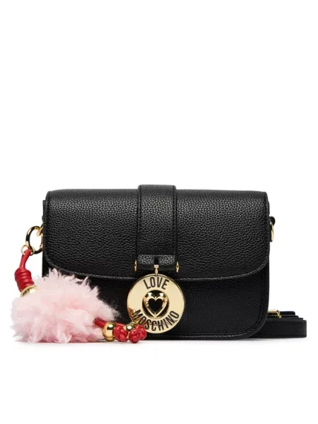 LOVE MOSCHINO Дамска чанта черен