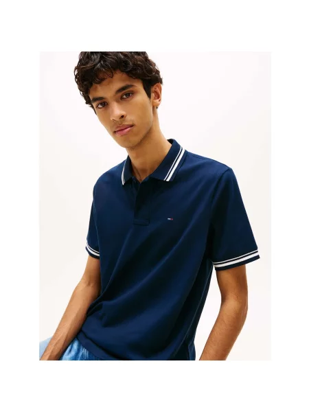 Tričko Tommy Jeans modrá