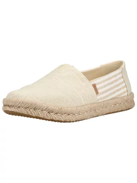 TOMS Espadrile pesek bela