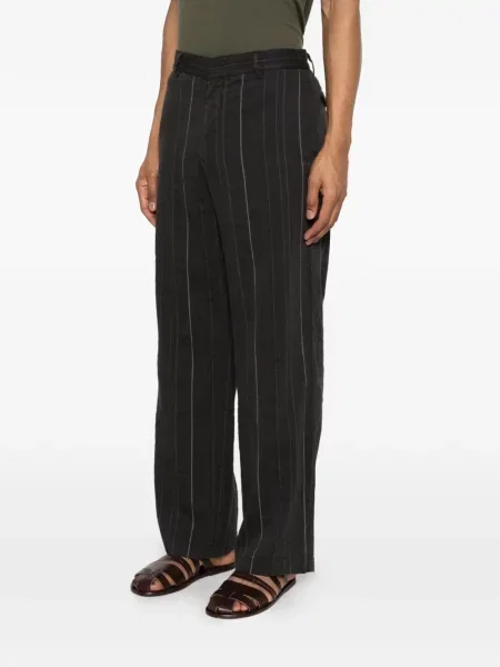 Pantaloni Barena cu dungi negru