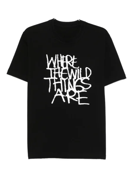 Tricou Sacai cu imagine negru