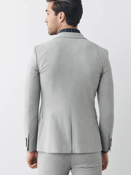 Next Sacou deschis gri