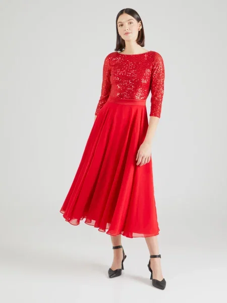 Swing Rochie cocktail roșu