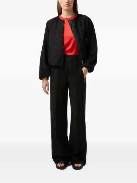 Pantaloni Bogner din jacard cu autograf negru
