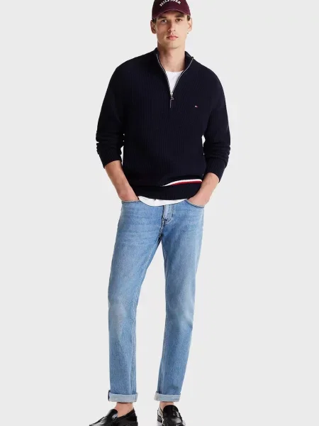 У смужку светр Tommy Hilfiger синій